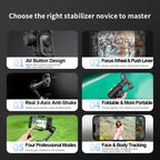 AOCHUAN® 3-Axis Handheld Gimbal Stabilizer para iPhone/Android