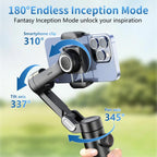 AOCHUAN® 3-Axis Handheld Gimbal Stabilizer para iPhone/Android